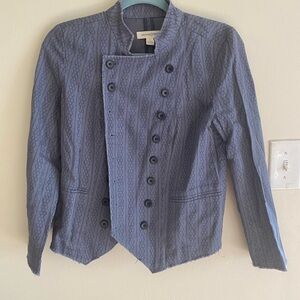 Treasure & Bond Patterned Blue jacket